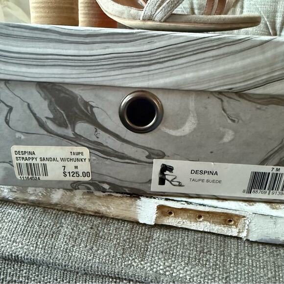 Jeffery Campbell Chunky Heels Sandals Shoes Women’s 7 - Picture 2 of 9